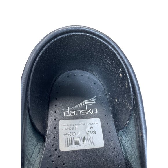 Dansko Professional womans pink black nursing clogs mules sz 9 SKU 9602 - Picture 8 of 15